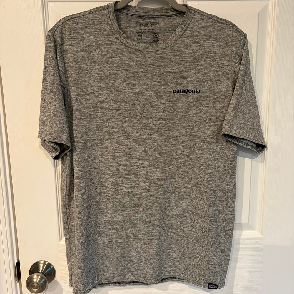 Patagonia Capilene Cool Daily Tee Gray Medium